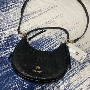 Nine West Gibson Convertible Hobo Crossbody Bag